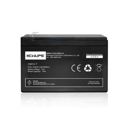 China Power Supplies China Manufacturer Hot Sale Battery 12V 7Ah VRLA Uninterruptible Rechargeable Lead Acid Battery For UPS Backup Grid for sale