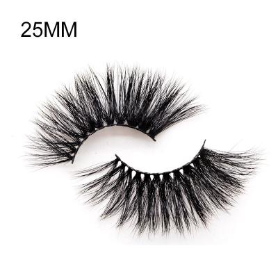 China Deeply New Version 2022 25mm Mink Eye Lashes 3D Eyelash Vendor 8d Luxury False Mink Eyelashes for sale