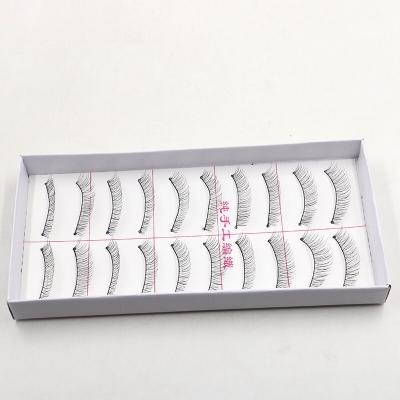 China 2022 Natural long factory direct sales 3d lashes fluffy natural seller hand made Taiwan wholesale eyelashes for sale