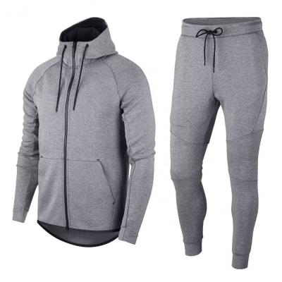 China OEM Quality Mens Breathable Jogger Pants Base Zipper Anorak Sportswear Slims Reflective Fit Custom Polyester Teach Fleece Tracksuit for sale