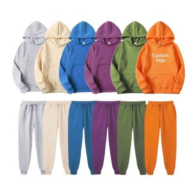 China Quality Men's Size Imported Pullover Women's Hoodies and Joggers Pants Unisex Set Online Shopping Windproof for sale