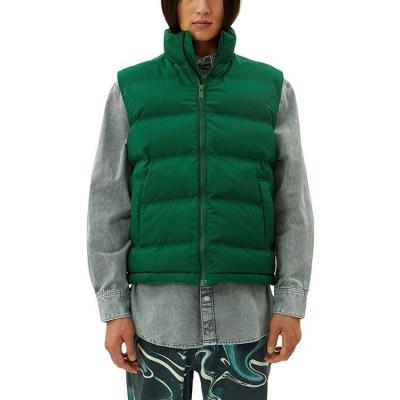 China Breathable Mens Custom Polyester Stripper Vest Padded For Winter With Front Zipper for sale