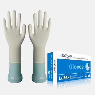 China Medical/experiment/food powdered breathable biodegradable latex exam glovees bulk prices in malaysia for sale