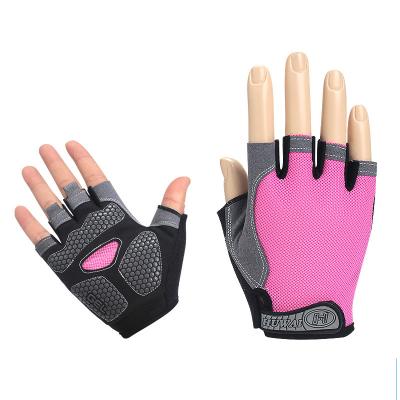 China High Quality Custom Made Comfortable Logo Ventilated Workout Fitness Weight Lifting Gloves With Wrist for sale