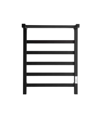 China Heater Heated Towel Rail Electric Towel Rack Fashion Style Bathroom Stainless Steel Drying Rack for sale