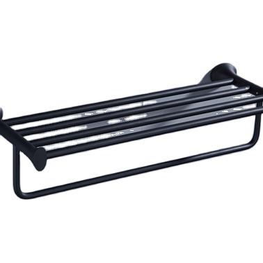 China Best Selling Fashion Bathroom Accessories Wall Mounted Aluminum Towel Rack for sale