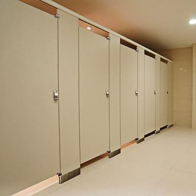 China Laminate Anti Corrosion Fire Resistance Hpl Toilet Cubicle Public Bathroom Partitions System for sale