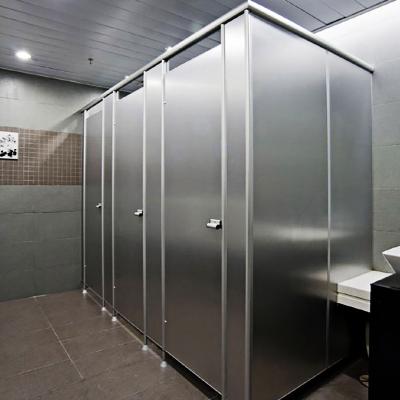 China Anti Corrosion High Waterproof Laminated Boards Office Building Toilet Bathroom Partitions System for sale