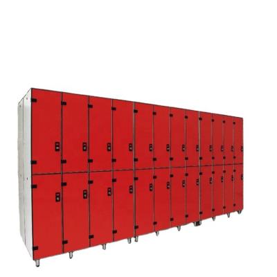 China Water Proof Fire Resistant Durable Electronic Gym Locker Compact Laminate Sheet HPL Football Locker for sale