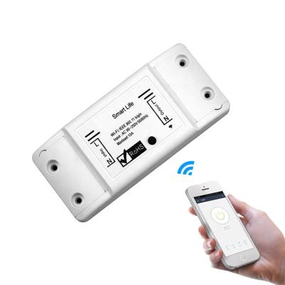 China APP Radio WiFi Breaker Remote Control Smart Lamp Switch for DIY Smart Home Work with Alexa FD-101 for sale