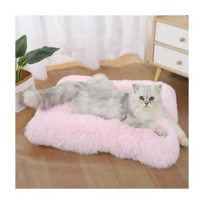 China Stocked Faux Fur Cushion For Pets Bed Dog Animal Warm Mats for sale