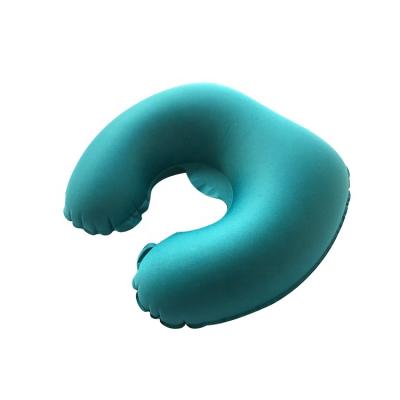 China Inflatable Indoor/Outdoor Plane/Inflatable Air House Shape/Car Ride U Filled Travel Neck Rest Pillow for sale