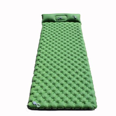 China OEM 2021 New TPU Portable 3-Layer Lightweight Nylon Self Inflating Ultralight Tent Bed Camping Sleep Pad for sale