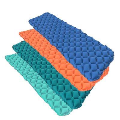 China Ultralight Portable Lightweight Nylon Air Pad TPU Self Inflating Camping Mat Sleeping Pad for sale