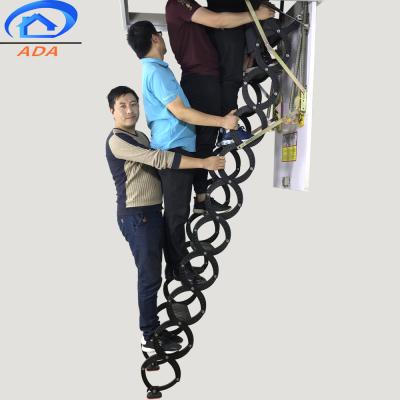 China Folding Ladders Excellent Quality Metal Attic Access Ladders for sale