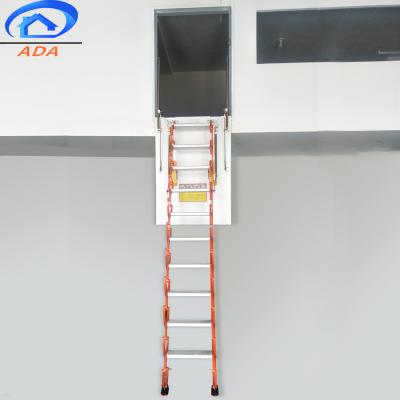 China Folding Ladders Factory Hot Sales Aluminum Folding Stairs Attic Ladder for sale