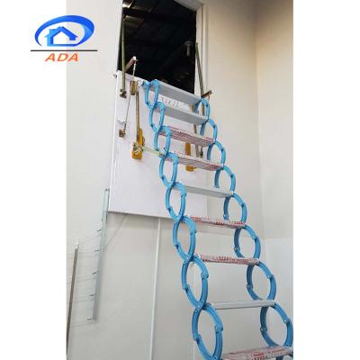 China Folding Ladders Factory Wholesale Price Foldable Stair Ladders Home Use Ladder Attic for sale