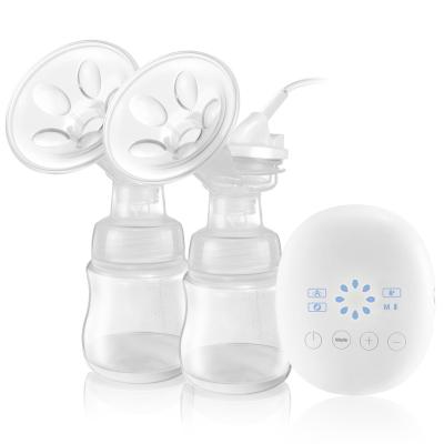 China 2021 Best Selling Double Breast Pump USB Electric Rechargeable Hands Free Breast Milk Pump BPA Free Breast Pump for sale