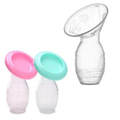 China BPA Free 2021 Best Selling Full Silicone Breast Pump Baby Portable Powerful Nipple Suction Feeding Milk Bottles Breast Pumps Silicone for sale