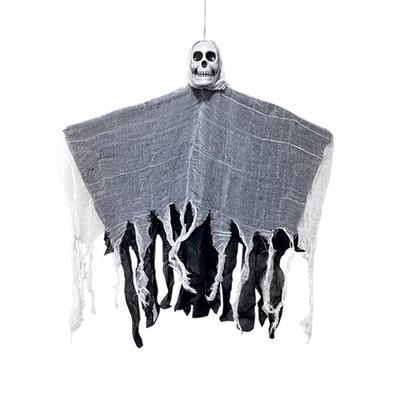 China Festival During Viable Skeleton Hanging Gauze Hanging Scene Layout Halloween Ghost Ghost Skeleton Hanging Ghost Yard Decorums for sale