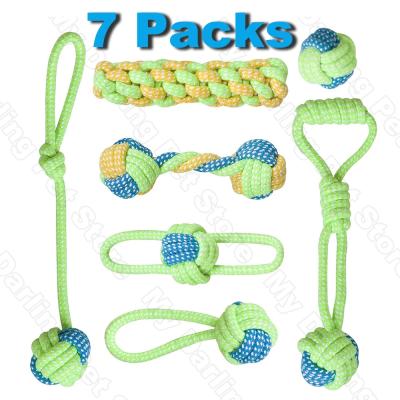 China 7 Pack Viable Dog Toys For Dogs Big Small Toys Christmas Interactive Products Ball Toothbrush For Dogs Chew Toy Accessories for sale