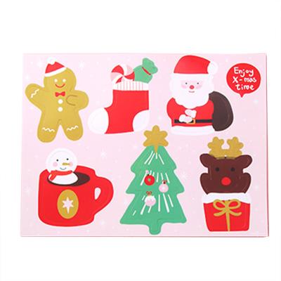 China Europe Christmas Labels 2021 Christmas Greeting Cards Gift Tags Christmas Decoration Supply-Old for sale