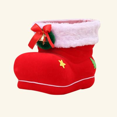 China Wholesale Eco-Friendly and Reusable Snowman Santa Socks Candy Gift Hanging Party Props Kids Christmas Tree Decoration Bags Christmas Stockings for sale