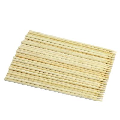 China Natural bamboo bamboo sticks nail one main point flat like a screwdriver and the other point like a toothpick for sale