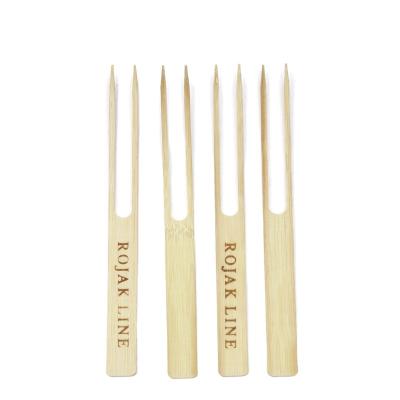 China Easily Cleaned Dual Nature Bamboo Materials Fork For BBQ for sale