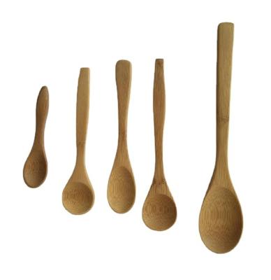 China Sustainable reusable bamboo spoon and fork for sale