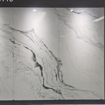 China Country AFFINARE 1200x2400 Full Polished Large Glazed White Kitchen Carrara Porcelain Tiles for sale