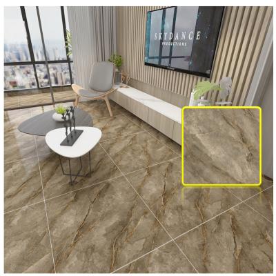 China Modern Porcelain Tiles 800*800 Luxury Golden Line Tile Fullbody Polished Porcelain Tile Full Body Floor Tiles Interior Tiles for sale