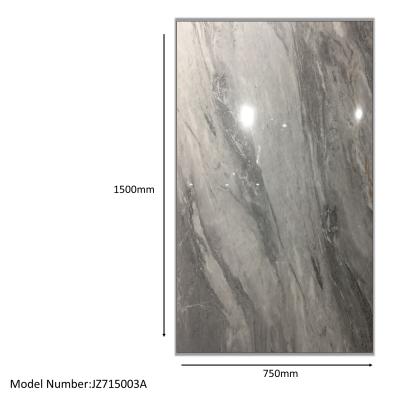 China Glazed Metallic Tiles Interior Tiles 750x1500mm Full Body Marble Tile Non-Slip Gold Sand Porcelain Tiles for sale