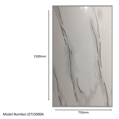 China Full Body Marble Tile Sand Series Modern Gold Porcelain Tiles 750x1500mm Non-slip Interior Tiles for sale