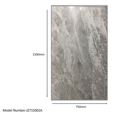 China Modern Flooring Stone Texture Marble Gold Slate Series Glazed Porcelain Tiles 750x1500mm Interior Wall Tiles for sale