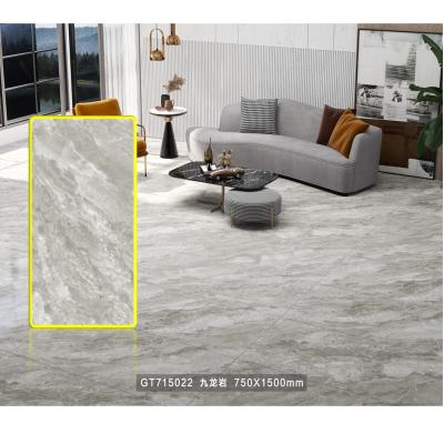 China Country AFFINARE 750x1500 mm 12mm Thickness Full Body Pound Match Porcelain White Marble Polished Glazed Tile Beautiful for sale