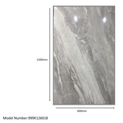 China Modern Diamond Engraving Technology Full Polished Tile With Gold Line Porcelain Tiles 600X1200mm for sale