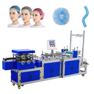 China Factory Shower Mop Surgical Nurse Disposable Nonwoven Plastic Inflating Cap Making Machine for sale