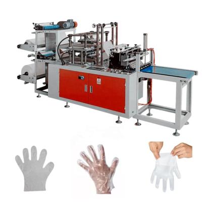 China Factory CE certificate full automatic polythene pe cpe tape disposable gloves making machines for sale