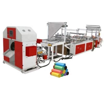 China Hotel Garbage With Plastic Rolling Rope Making Machine Manufacturing Plant Bag Making Machine for sale