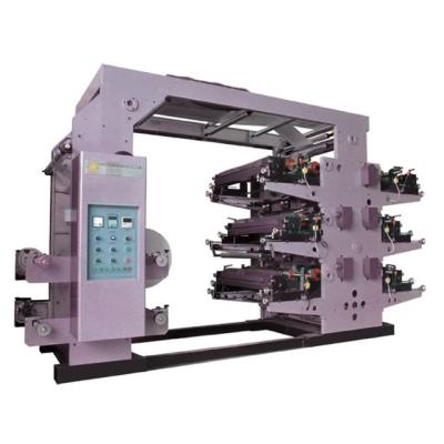 China Factory six color high speed flexo printing machine Flexible Printing Machine for sale