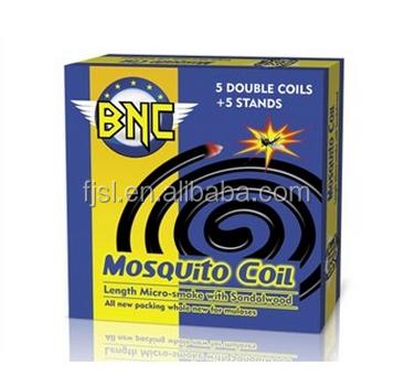 China Quanzhou Disposable Mosquito Coil Factory Top Brand Non Smoking Eco-friendly Black MOSQUITOS Africa BNC Original Wholesale Popular Disposable for sale