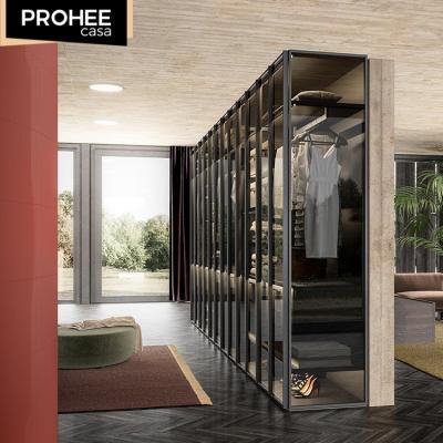 China Covered Over Door Wardrobe PROHEE Multi-compartment Large Capacity High Quality Wooden Door Locker High End Cabinet for sale