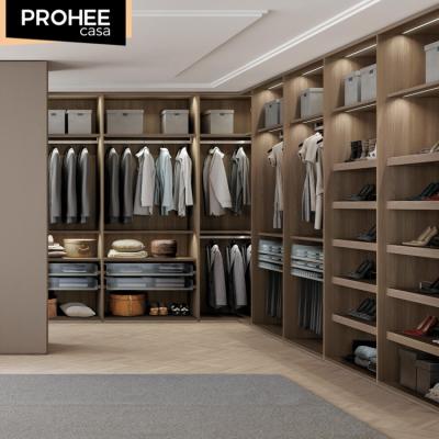 China Durable Factory Manufactures Modern Built Custom Wardrobe Closet Systems Porcelain for sale