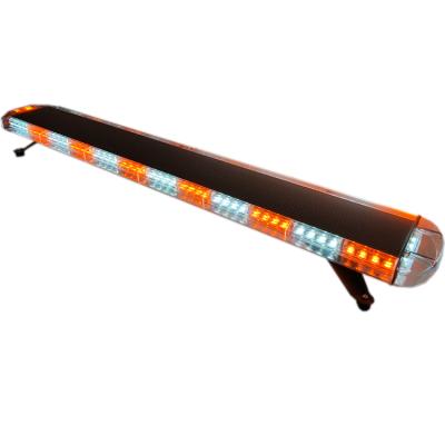 China Aluminum Alloy+PC Customize 104W/137CM Car Roof Led Lights Waterproof Normal Amber White Emergency Warning Led Bar for sale