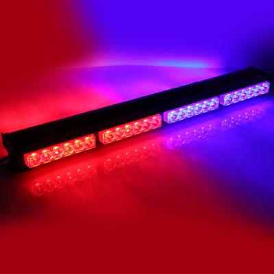 China Aluminum Alloy+PC 48w /LED Red and Blue Emergency Police LED Warning Light Traffic Advisor Linear Strobe Light Bar Kit for sale