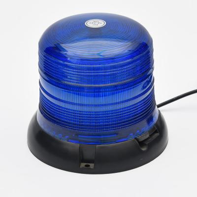 China Factory 60W LED Beacon Light Aluminum Strobe Mount LED Blue Turning Beacon Light Alloy+PC /pole for sale