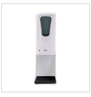 China Touchless Automatic Hand Sanitizer Dispenser Refillable With Infrared Sensor for sale