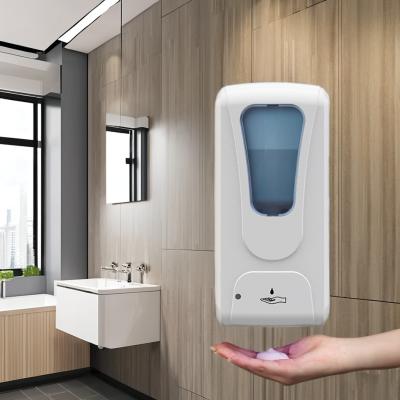 China Touchless Refillable Foam Soap Dispenser With Auto Induction Sensor for sale