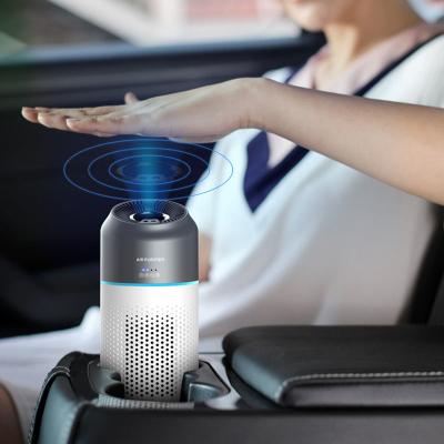 China 3 In 1 Car Air Purifier With HEPA Carbon Filter And Whisper Quiet Fan for sale